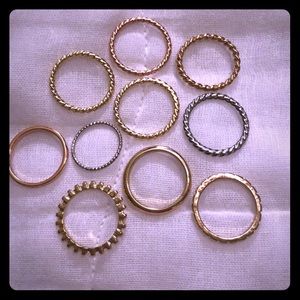 Stackable Ring Collection Bundle